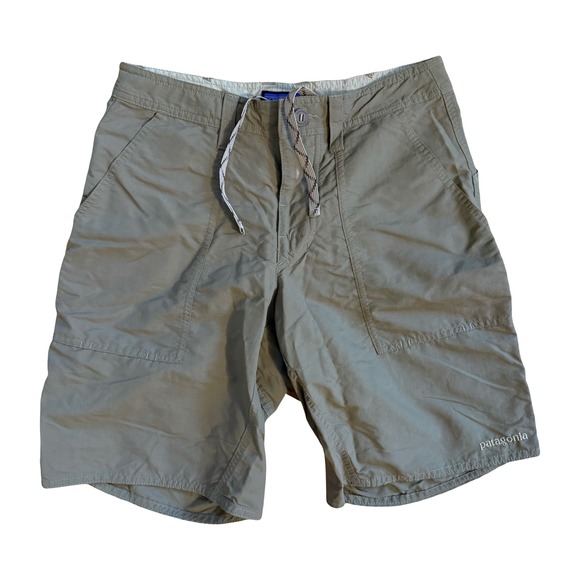 Patagonia Other - Patagonia‎ Men's Nylon Hiking Shorts Khaki Outdoors Activewear Size 28
